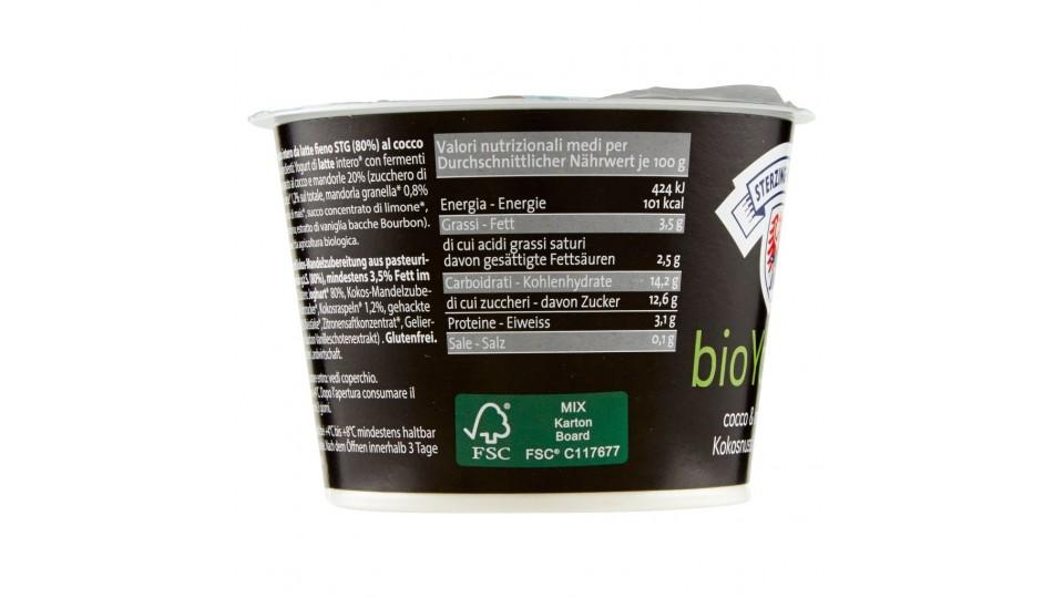 Bio Yogurt da Latte Fieno Cocco & Mandorle