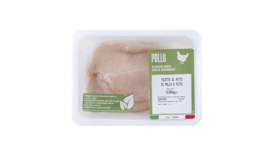 Petto di Pollo a Fette senza Antibiotici