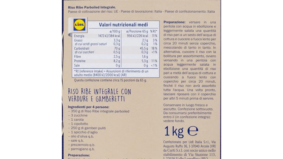 Riso Ribe Integrale Parboiled