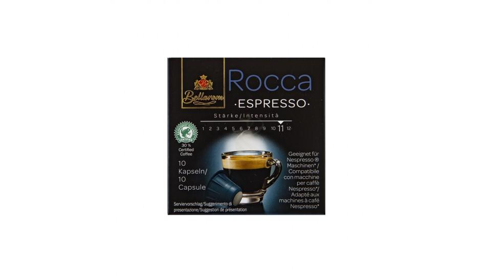 Capsule Caffè Espresso Rocca Compatibili con Macchina Nespresso®