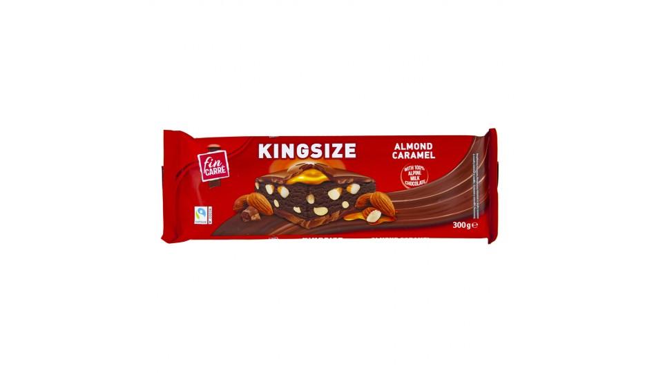 Tavoletta di Cioccolato Kingsize Mandorle Caramello