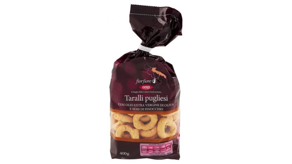 Taralli Pugliesi Con Olio Extra Vergine Di Oliva E Semi Di Finocchio