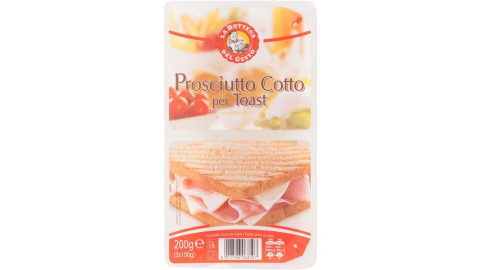 Prosciutto Cotto Toast Fette 