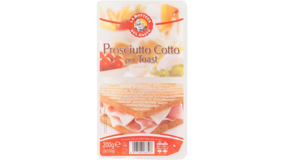 Prosciutto Cotto Toast Fette 