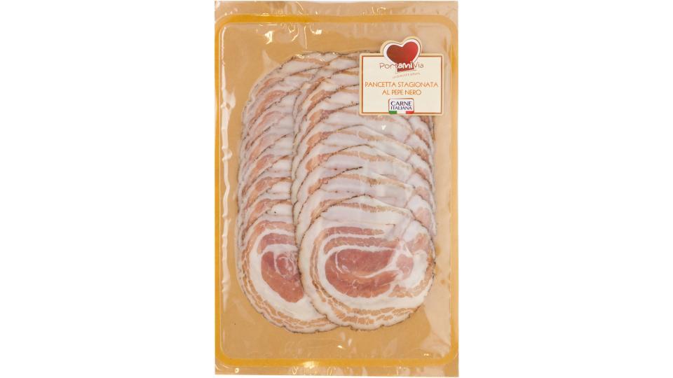 Pancetta Arrotolata Italiana al Pepe