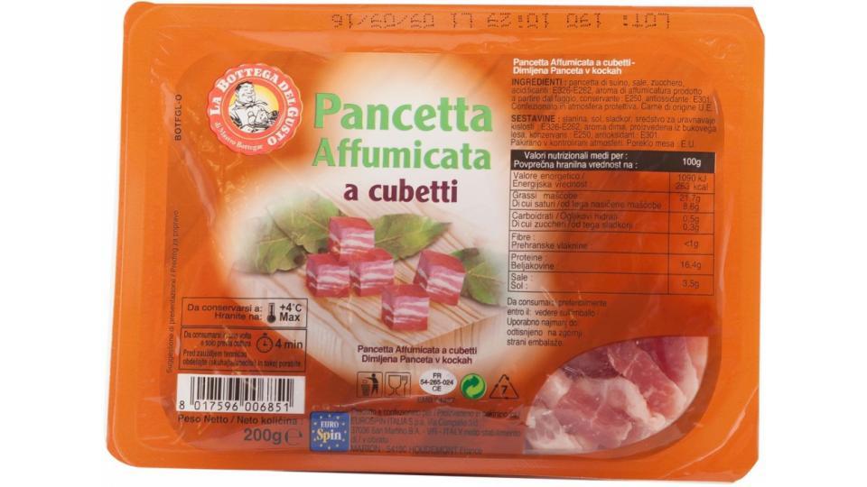 Pancetta Affettata a Cubetti