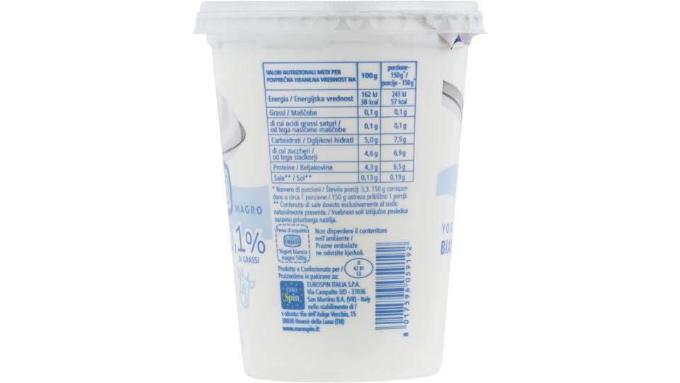 Yogurt Bianco Magro 0,1%
