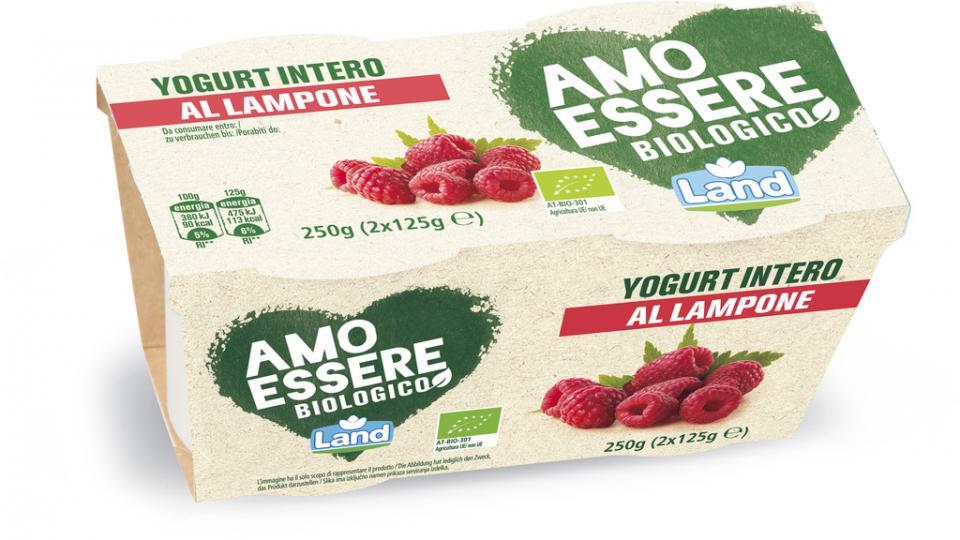 Yogurt Intero Lampone Bio