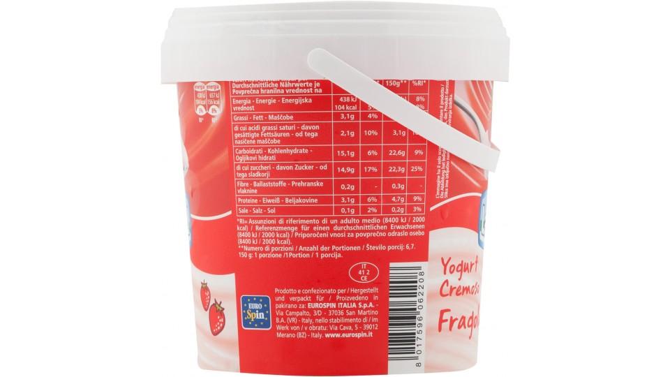 Yogurt Cremoso Fragola