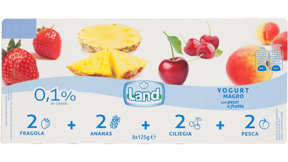 Yogurt con Frutta 0,1% 