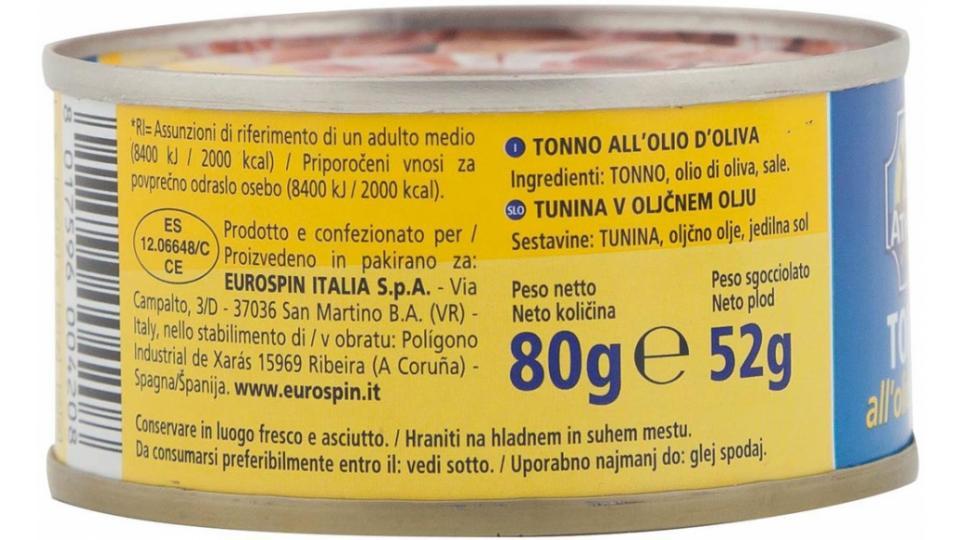 Tonno in Olio d'Oliva