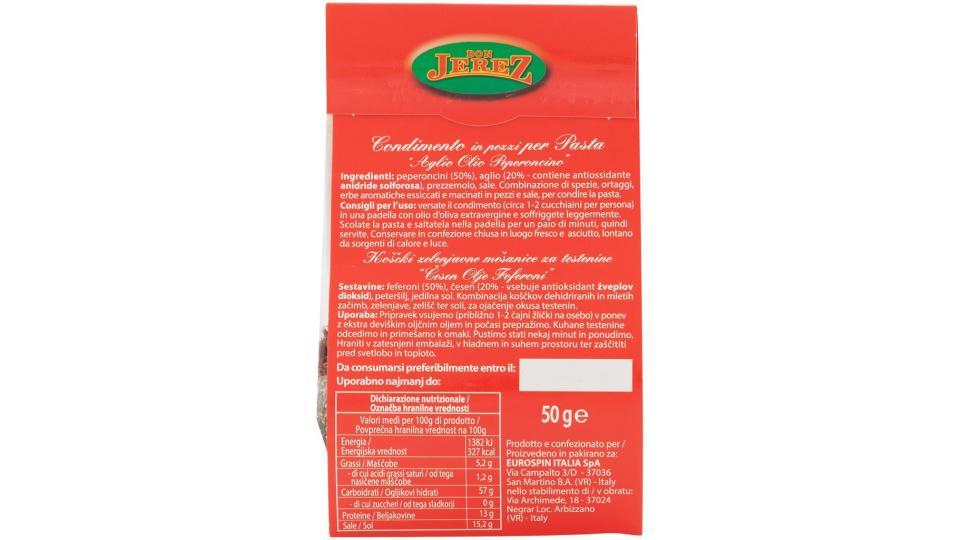 Condimento per Pasta Aglio Olio e Peperoncino