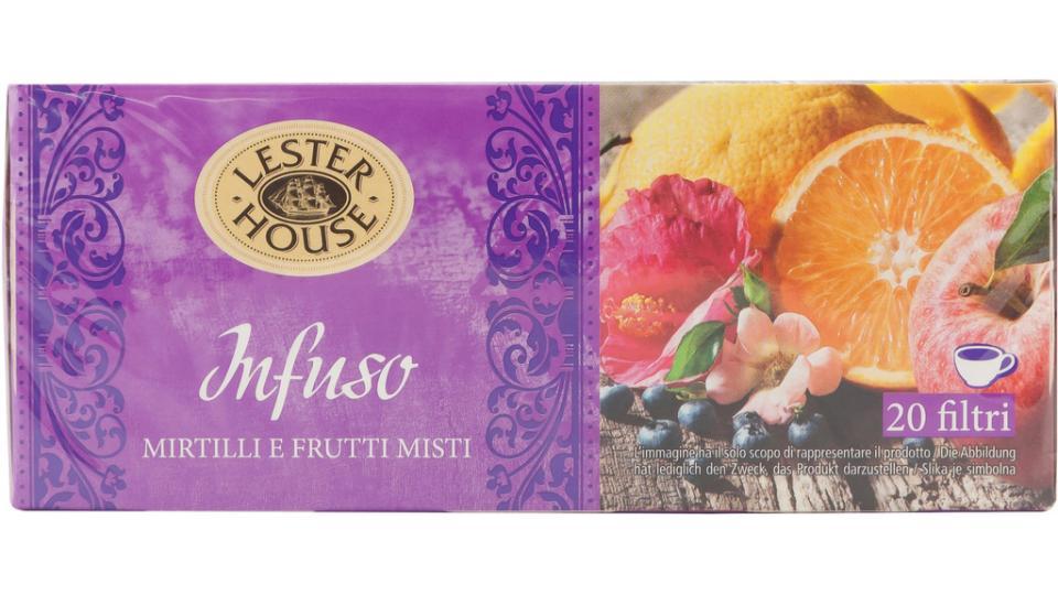 Infuso Mirtilli e Frutti Misti 20 Filtri