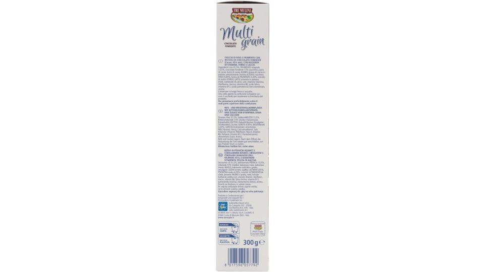 Multi Grain Cioccolato Fondente