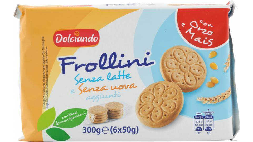 Frollini senza Latte e Uova Aggiunti