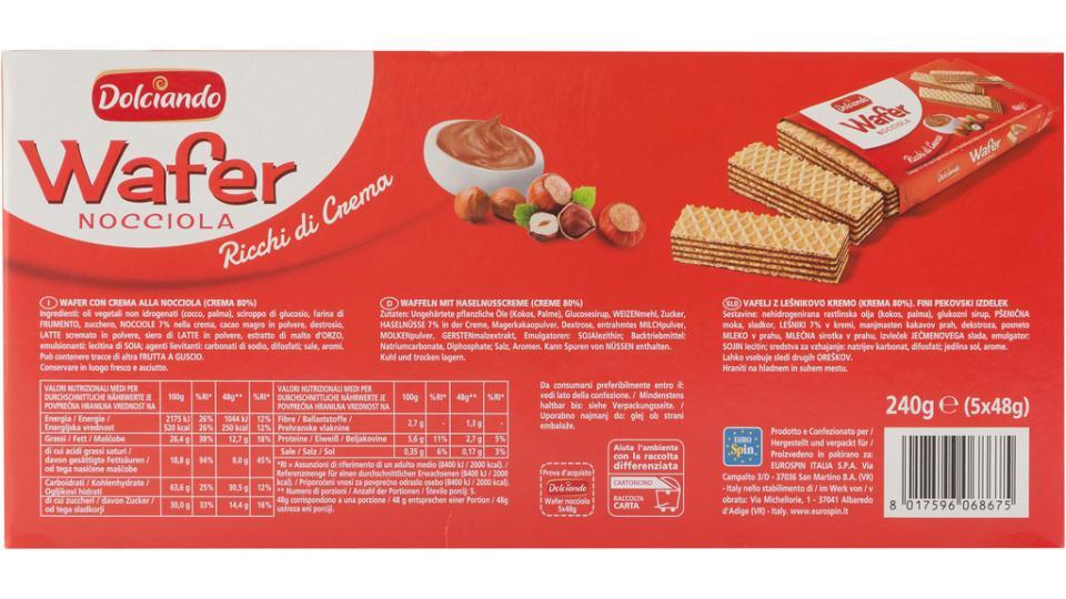 Wafer Nocciola Multipack 5pz