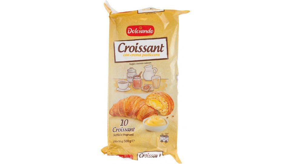 Croissant Crema Pasticcera 10pz