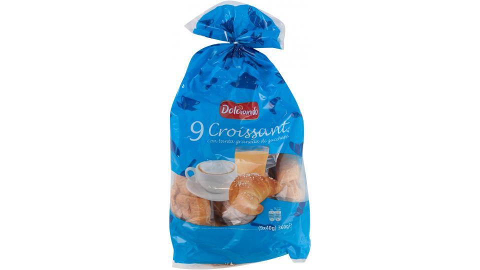 Sacco Croissant Granellato 9pz