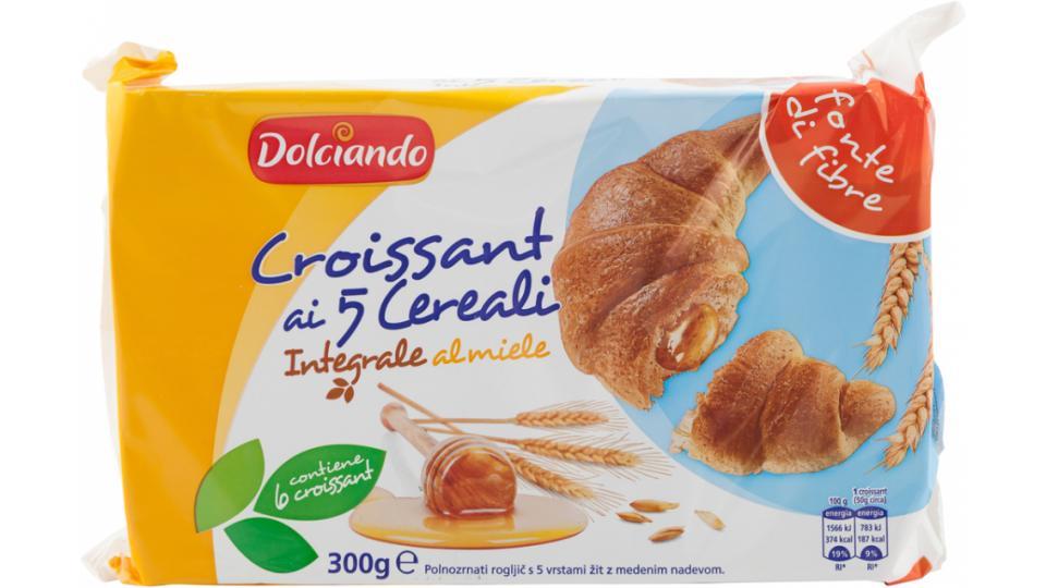 Croissant 5 Cereali con Miele 6pz