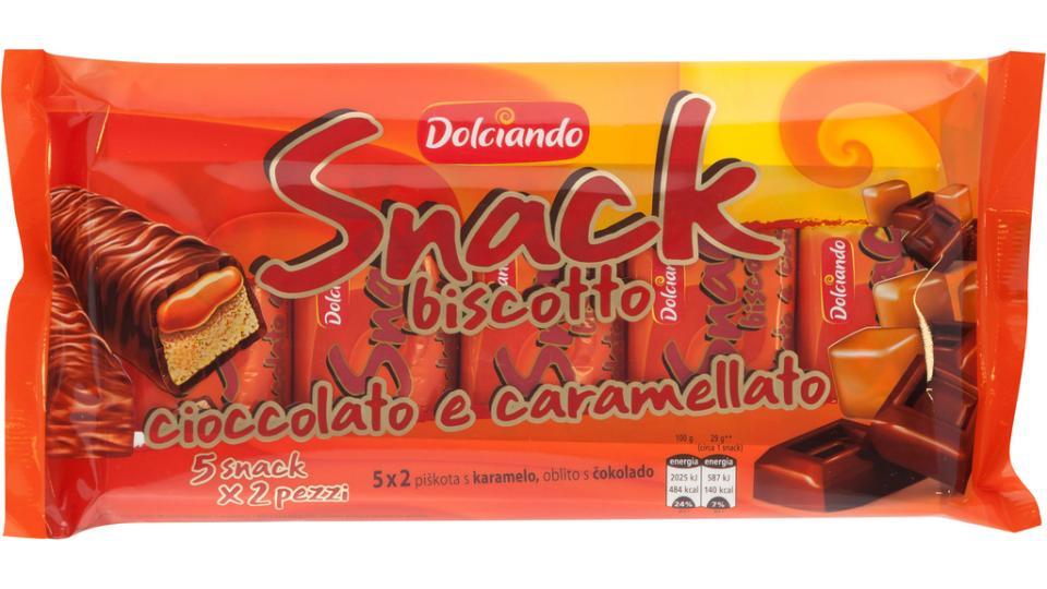 Snack Biscotto Caramello 5pz 