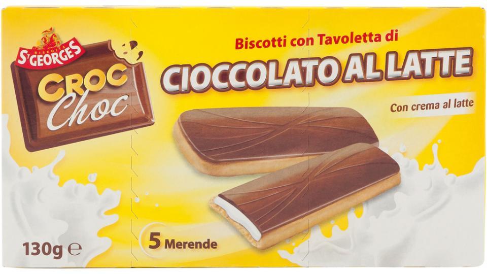 Biscotto Tavoletta di Cioccolato con Crema Latte