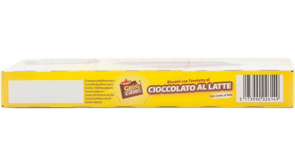 Biscotto Tavoletta di Cioccolato con Crema Latte