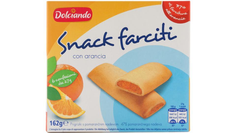 Snack Farciti all'Arancia 6pz