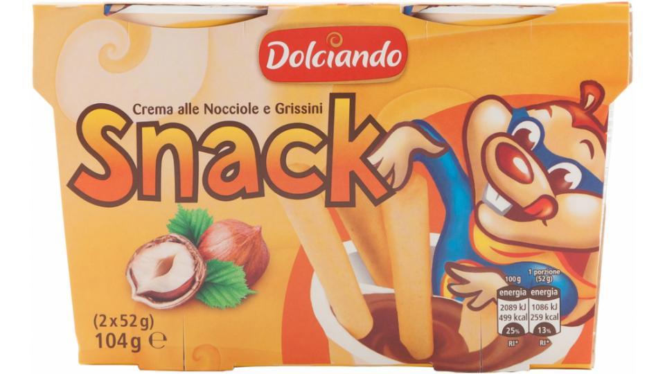 Snack Crema Nocciole e Grissini 2 Pz