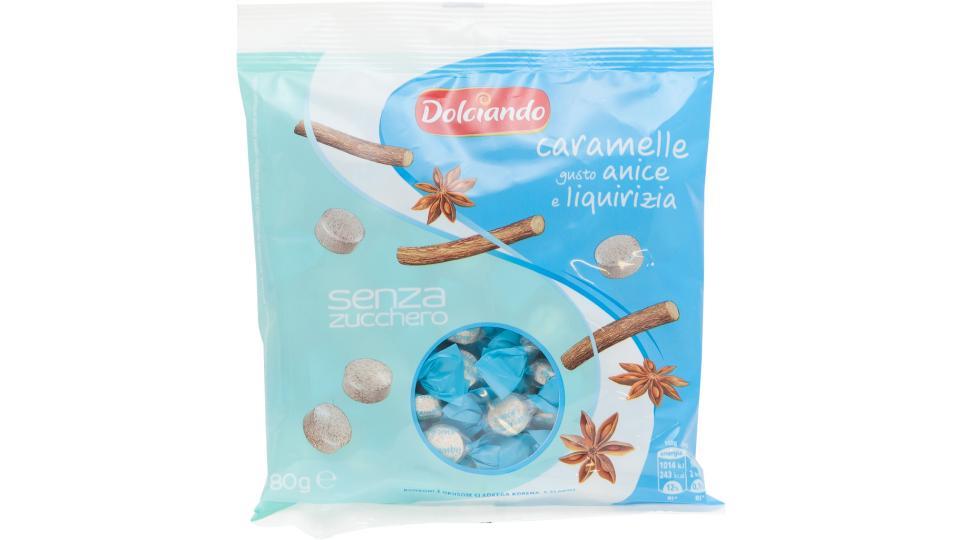 Caramelle Dure senza Zucchero Anice e Liquirizia