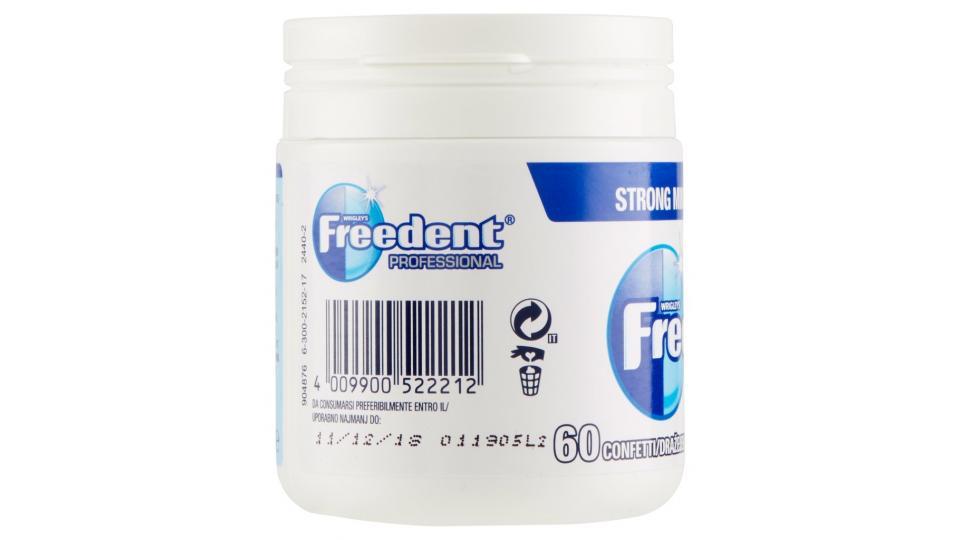 Freedent Professional Strong Mint 60 Confetti