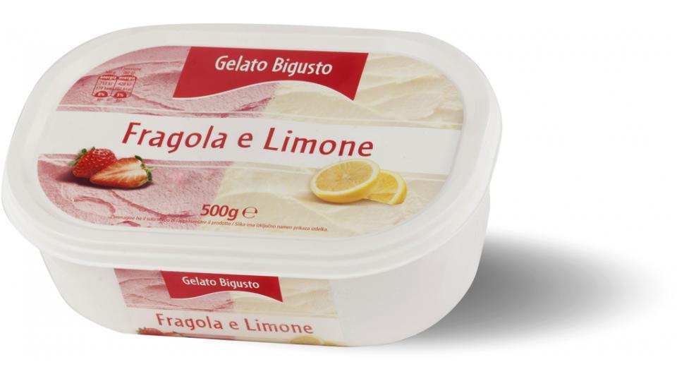 Gelato Fragola e Limone