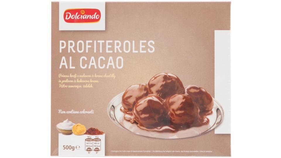 Profiteroles al Cacao