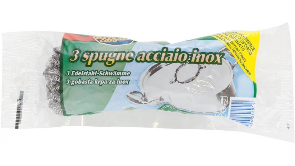 Spugne Acciaio Inox