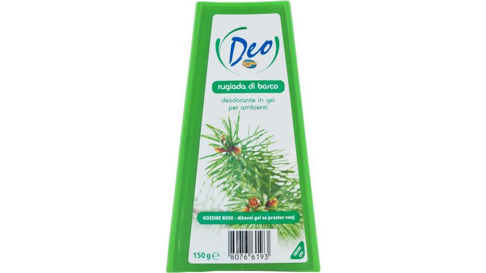 Gel Deodorante Ambienti Rugiada di Bosco