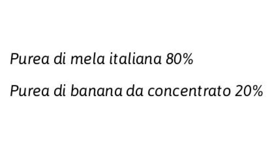 La Mousse Passata di Mela e Banana 2 x 100 g