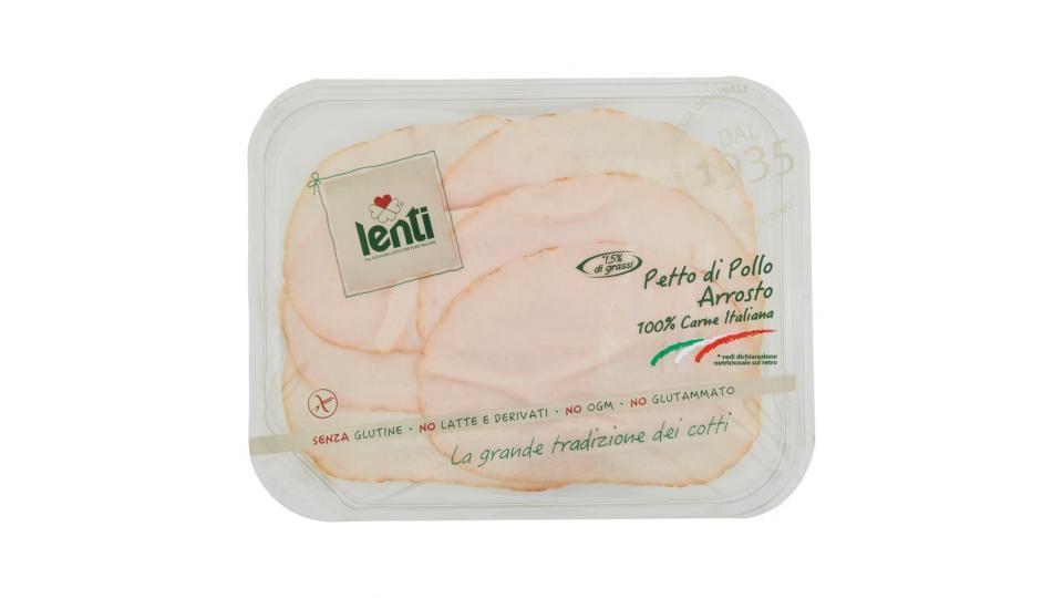 Petto di Pollo Arrosto 100% Carne Italiana 0,100 Kg