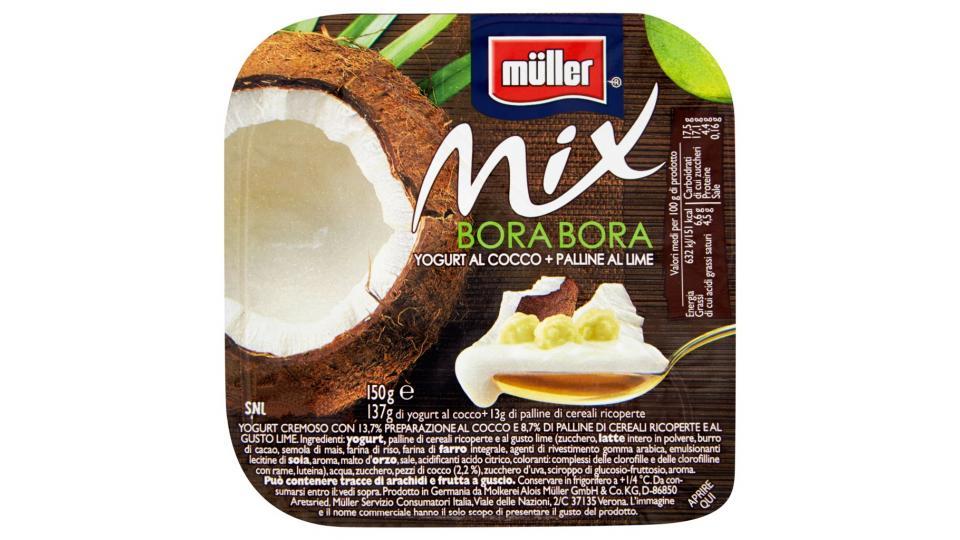Bora Bora Yogurt al Cocco + Palline al Lime