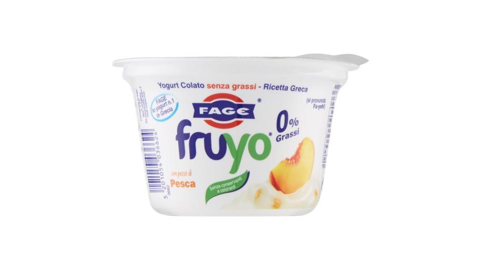 Fruyo 0% Grassi con Pezzi di Pesca