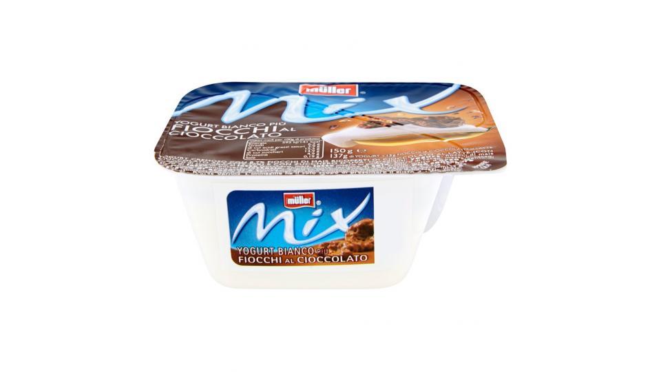 Yogurt Bianco Più Fiocchi al Cioccolato