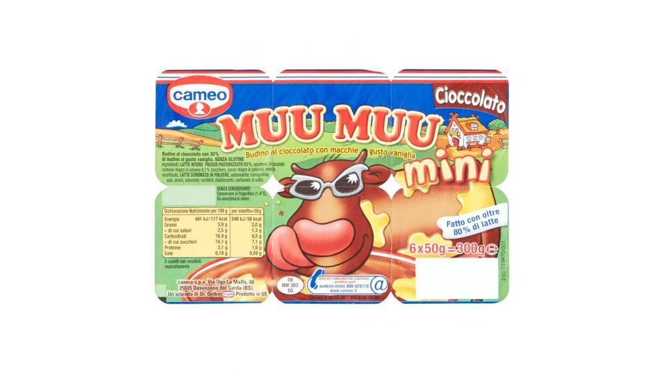 Muu Muu Mini Cioccolato 6x50 g