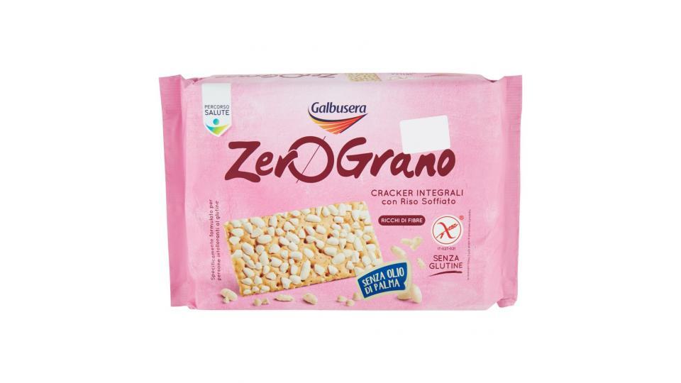 Zerograno Cracker Integrali con Riso Soffiato