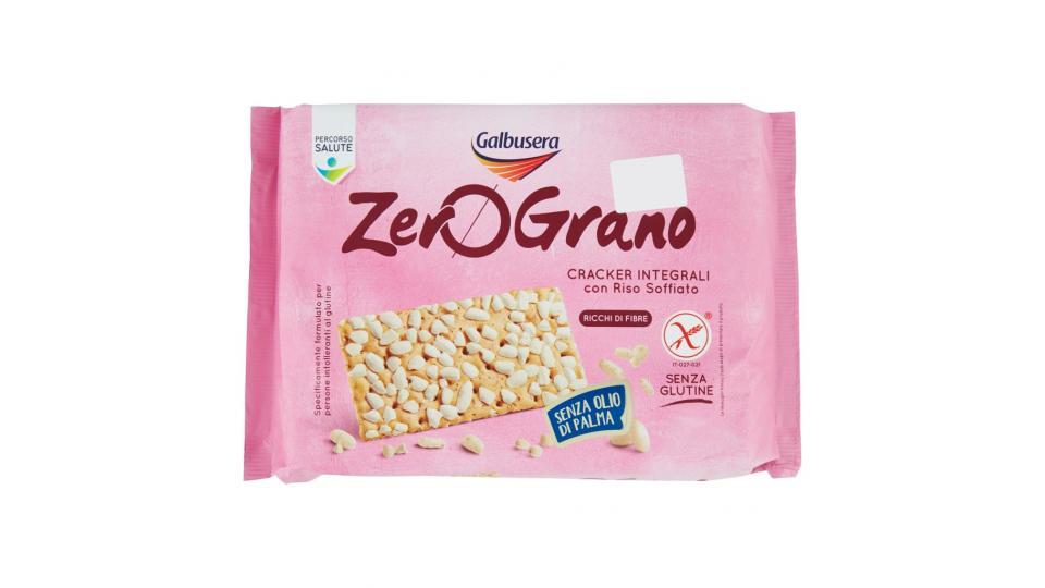Zerograno Cracker Integrali con Riso Soffiato