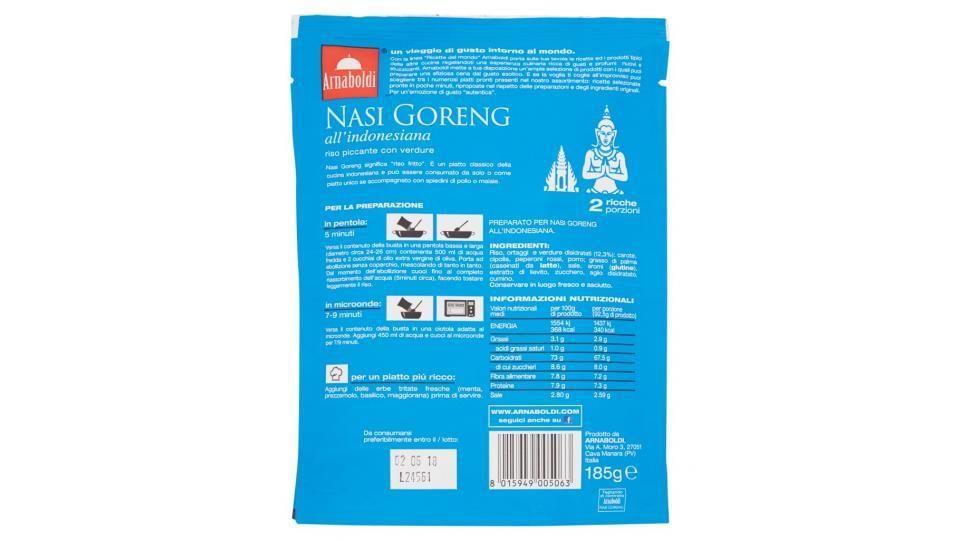 Nasi Goreng all'Indonesiana Riso Piccante con Verdure