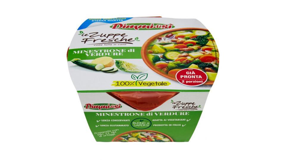 Le Zuppe Fresche Ricetta Estiva Minestrone di Verdure con Soia Edamame