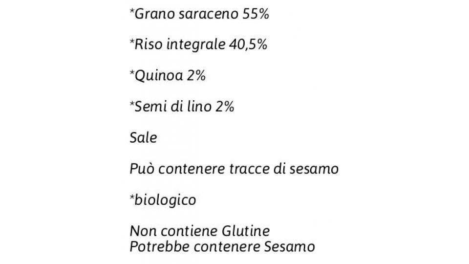 Altricereali senza Glutine Quadrette Saraceno&quinoa