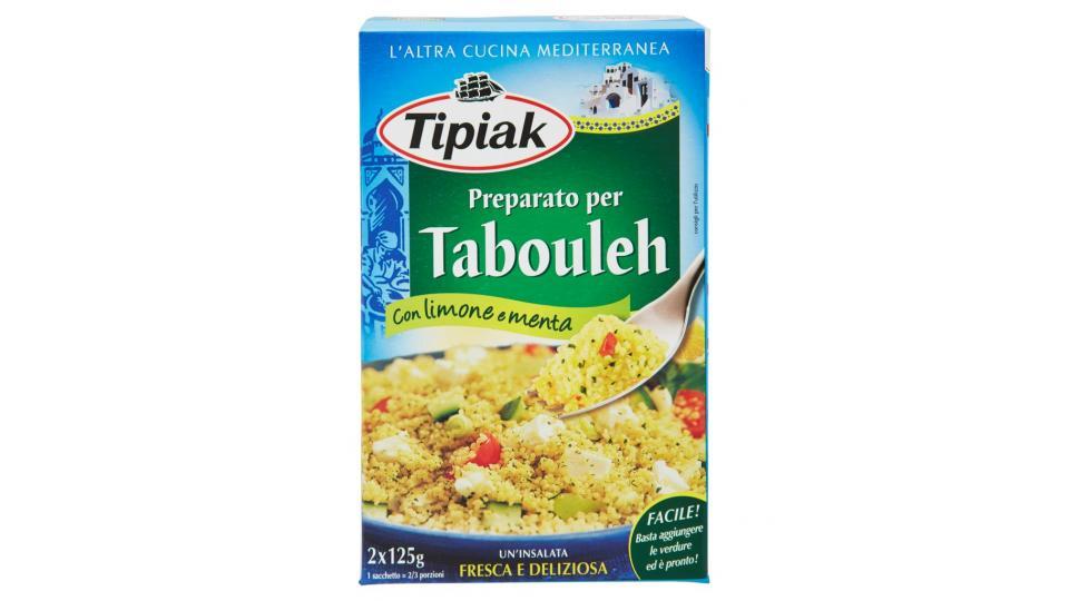 Preparato per Tabouleh con Limone e Menta 2 x 125 g
