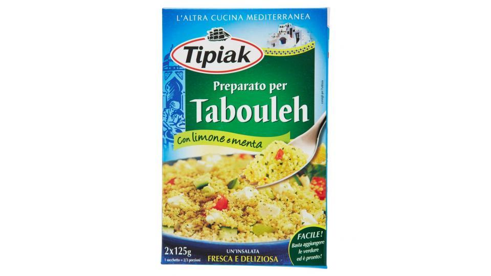 Preparato per Tabouleh con Limone e Menta 2 x 125 g