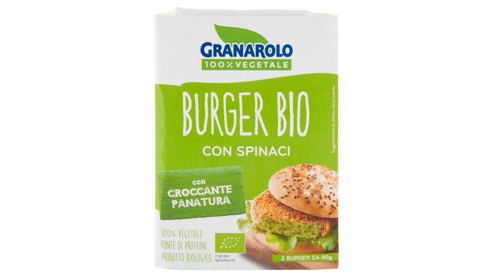 Burger Bio con Spinaci