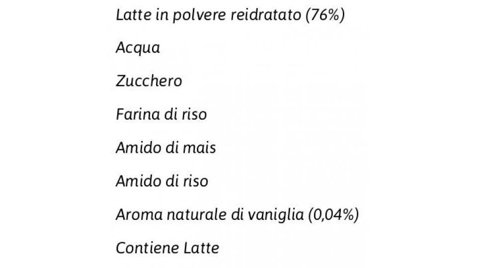 Merenda Latte Vaniglia 2 x 100 g