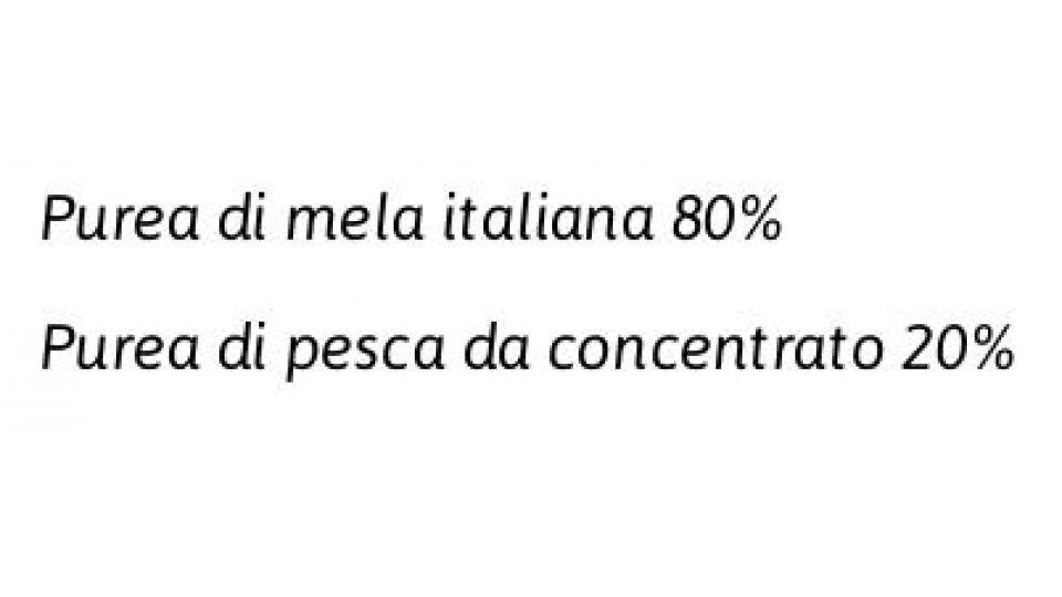 Mousse Passata di Mela e Pesca 2 x 100 g